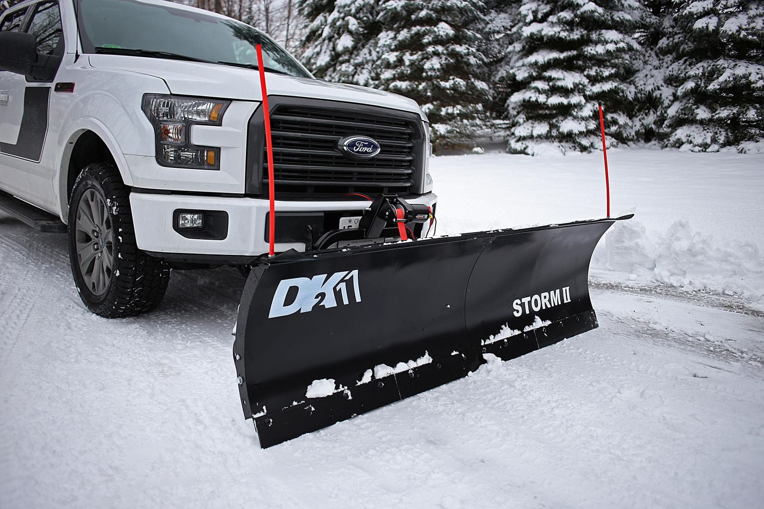 Detail K2 Storm II 84 Inch X 22 Inch Personal Snow Plow Kit